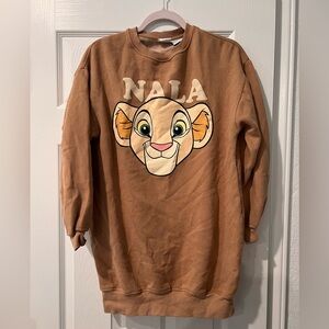 Zara Disney Classics Tan Sweatshirt